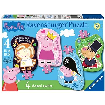 Ravensburger puzzle 069811 Moje první puzzle Prasátko Peppa 4/6/8/10 dílků