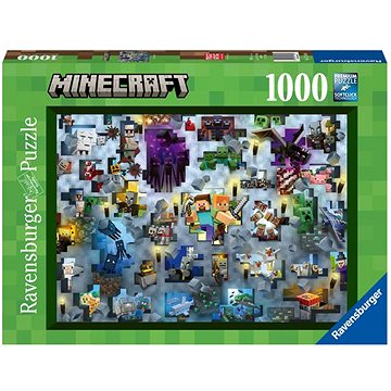 E-shop Ravensburger Puzzle 171880 Challenge Puzzle: Minecraft 1000 Teile