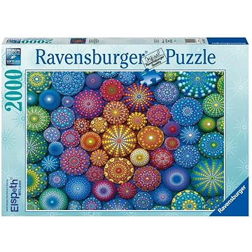 E-shop Ravensburger Puzzle 171347 Regenbogen Mandalas 2000 Teile