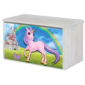 BabyBoo Box na hračky s motivem Unicorn