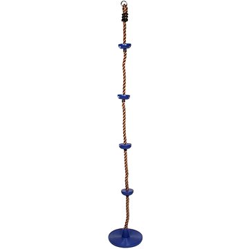 Swing šplhací lano s disky modrá