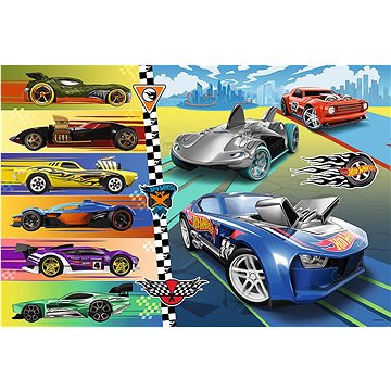 Trefl Puzzle Autíčka Hot Wheels Maxi 24 dílků