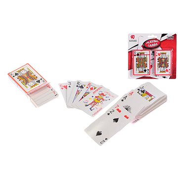 Hrací karty 2 balíčky na kartě