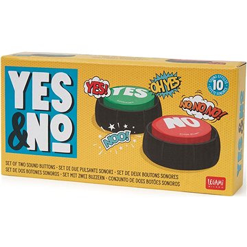 Legami Yes&No - Set of Two Sound Buttons