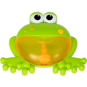 Pěnová hračka do koupele s generátorem bublinek žába