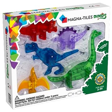 E-shop Magna-Tiles Dinosaurier Erweiterungsset 5 Stück