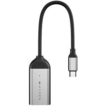 HyperDrive adaptér USB-C na 8K 60Hz / 4K 144Hz HDMI, stříbrný