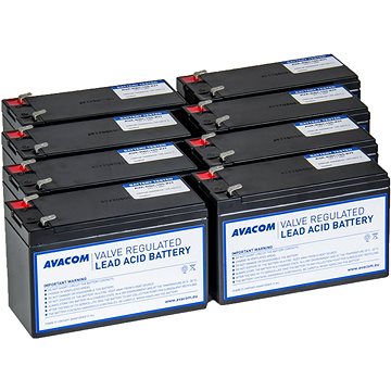 Avacom bateriový kit pro renovaci RBC105 (8ks baterií)