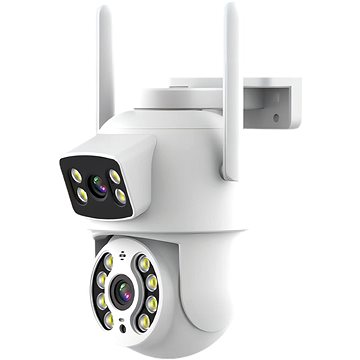 E-shop Immax NEO LITE Smart Security Outdoor Kamera DOUBLE , 355° 90° P/T, WiFi, 2x 2MP, ONVIF