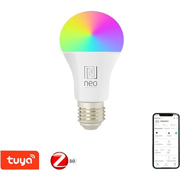 E-shop IMMAX NEO Smart LED-Lampe E27 11W RGB+CCT farbig und weiß, dimmbar, Zigbee