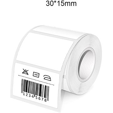 E-shop IMMAX Selbstklebend 30x15mm für Drucker DTS01, Thermorolle 380 St