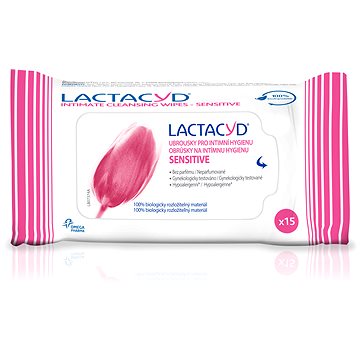 LACTACYD Wipes Sensitive 15 ks