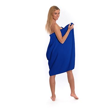 Interkontakt Dámský saunový ručník Navy Blue