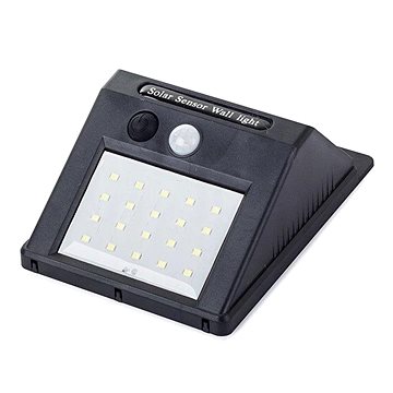 Verk 01376 Solární venkovní 20 LED SMD osvětlení s pohybovým senzorem