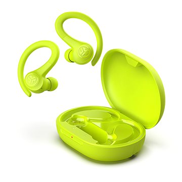 JLAB Go Air Sport True Wireless Headphones Neon Yellow