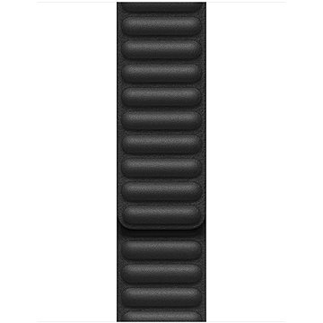 Apple 40mm černý kožený tah – velký