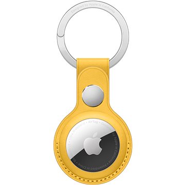 Apple AirTag kožená klíčenka - Meyber Lemon
