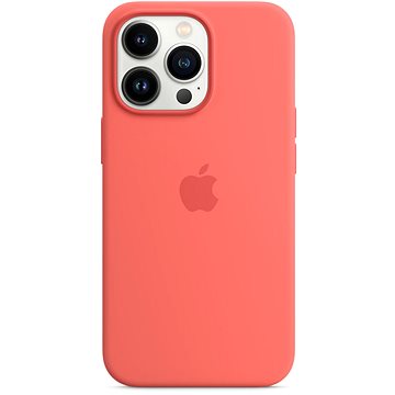 E-shop Apple iPhone 13 Pro Silikon Case mit MagSafe - Gelborange