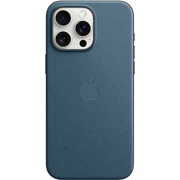 E-shop Apple iPhone 15 Pro Max FineWoven-Stoff Handyhülle mit MagSafe pazifikblau