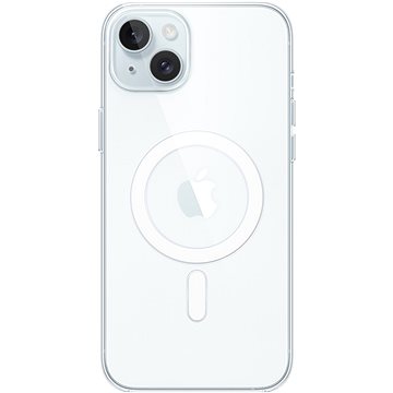 E-shop Apple iPhone 15 Plus transparent Handyhülle mit MagSafe