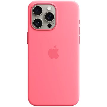 E-shop Apple iPhone 15 Pro Max Silikonhülle mit MagSafe rosa