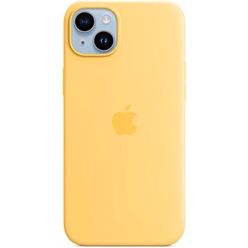 E-shop Apple iPhone 14 Plus Silikoncase mit MagSafe - sunny yellow