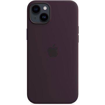 E-shop Apple iPhone 14 Plus Silikoncase mit MagSafe - elderberry purple