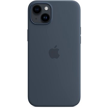 E-shop Apple iPhone 14 Plus Silikoncase mit MagSafe - storm blue