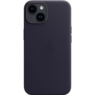 E-shop Apple iPhone 14 Ledercase mit MagSafe - inky purple