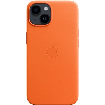 E-shop Apple iPhone 14 Ledercase mit MagSafe - orange