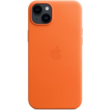E-shop Apple iPhone 14 Plus Ledercase mit MagSafe - orange