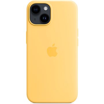 E-shop Apple iPhone 14 Silikoncase mit MagSafe - sunny yellow