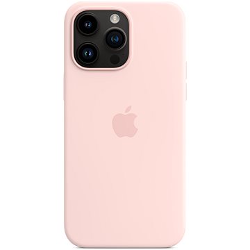 E-shop Apple iPhone 14 Pro Max Silikonhülle mit MagSafe - chalky pink