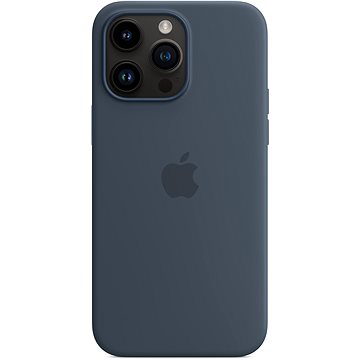 E-shop Apple iPhone 14 Pro Max Silikonhülle mit MagSafe - storm blue