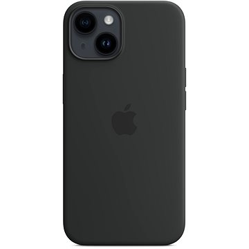 E-shop Apple iPhone 14 Silikonhülle mit MagSafe - dark ink