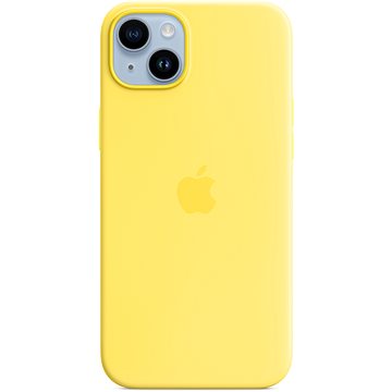 E-shop Apple iPhone 14 Plus Silikonhülle mit MagSafe kanariengelb