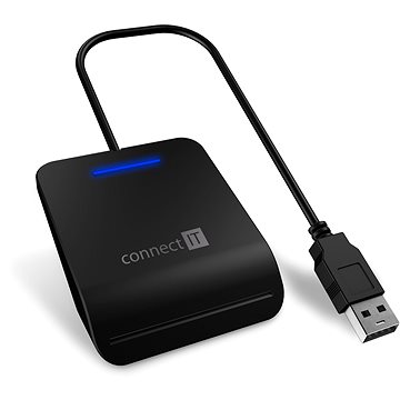 E-shop CONNECT IT USB eID- und Chipkartenleser CFF-3050-BK