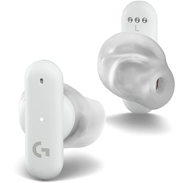 E-shop Logitech G FITS True Wireless Gaming Earbuds - WHITE