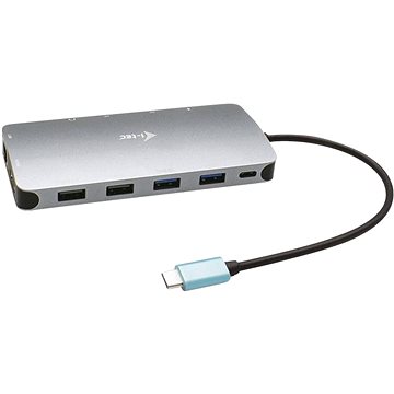 I-TEC USB-C Metal Nano 3x Display Docking Station, Power Delivery 100W