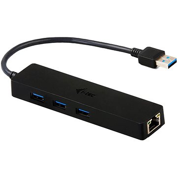 E-shop I-TEC USB 3.0 Slim HUB 3 Port + GLAN Adapter