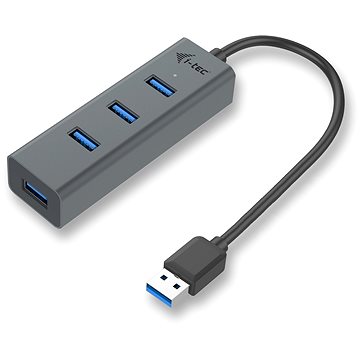 E-shop I-TEC USB 3.0 Metall U3HUBMETAL403