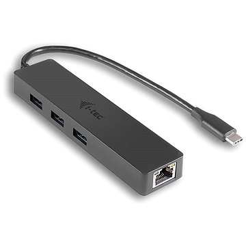 E-shop I-TEC USB-C Slim 3-Port HUB mit GLAN