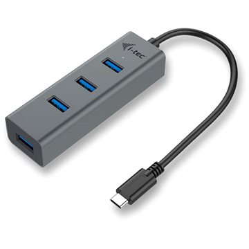 E-shop I-TEC USB-C Metal 4-Port Hub