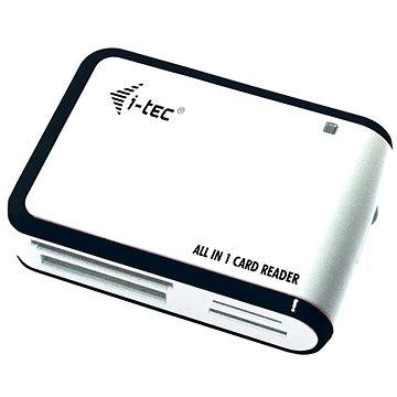 i-TEC USB 2.0 All-in One reader černo-bílá (USBALL3-W)