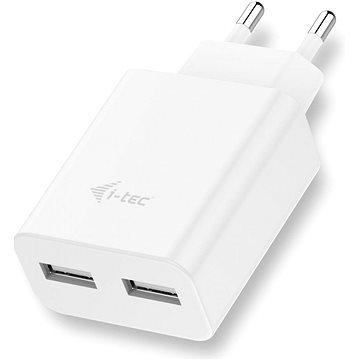 E-shop i-tec USB-Ladegerät 2 Port 2.4A White