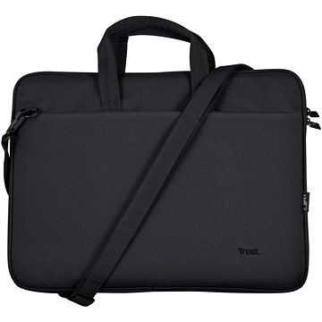 E-shop Trust Bologna Laptop Bag 16” ECO - schwarz