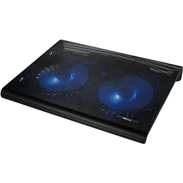 E-shop Trust Azul Laptop Cooling Stand with dual fans