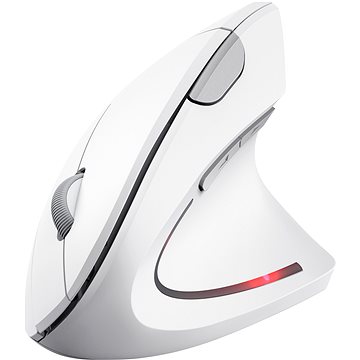E-shop TRUST VERTO Wireless Ergo Mouse White