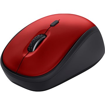 E-shop TRUST YVI+ Wireless Mouse - ECO zertifiziert - rot