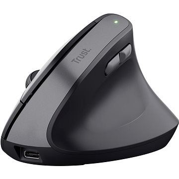 E-shop Trust BAYO II Eco Ergonomic Wireless Mouse Black